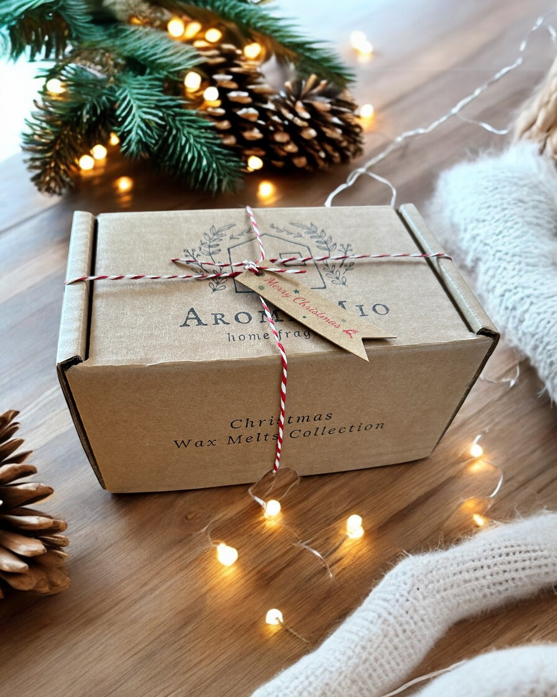Christmas Wax Melts Collection with 10 Festive Scents – Individually Wrapped Wax Melts for Cosy Holiday Home Fragrance, Including White Christmas, Ye Olde Christmas, Christmas Tree, Frankincense & Myrrh, and Christmas Spice Scents