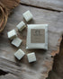 Coconut & Vanilla Wax Melts, blending tropical coconut with creamy vanilla for a warm, inviting fragrance. Perfect for enhancing your home with a sweet, comforting aroma that creates a cozy and relaxed atmosphere in any room.